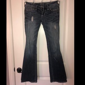Cute Flared Affliction Jeans